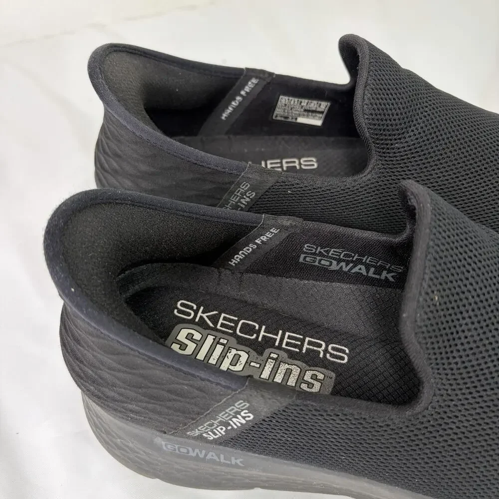 Skechers Slip-ins Hands-free go walk sneakers Black Men’s Size US 10.5, SN216491